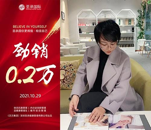 圣承國際私密項目全體員工恭賀 私密老師 勁銷 0.2 萬